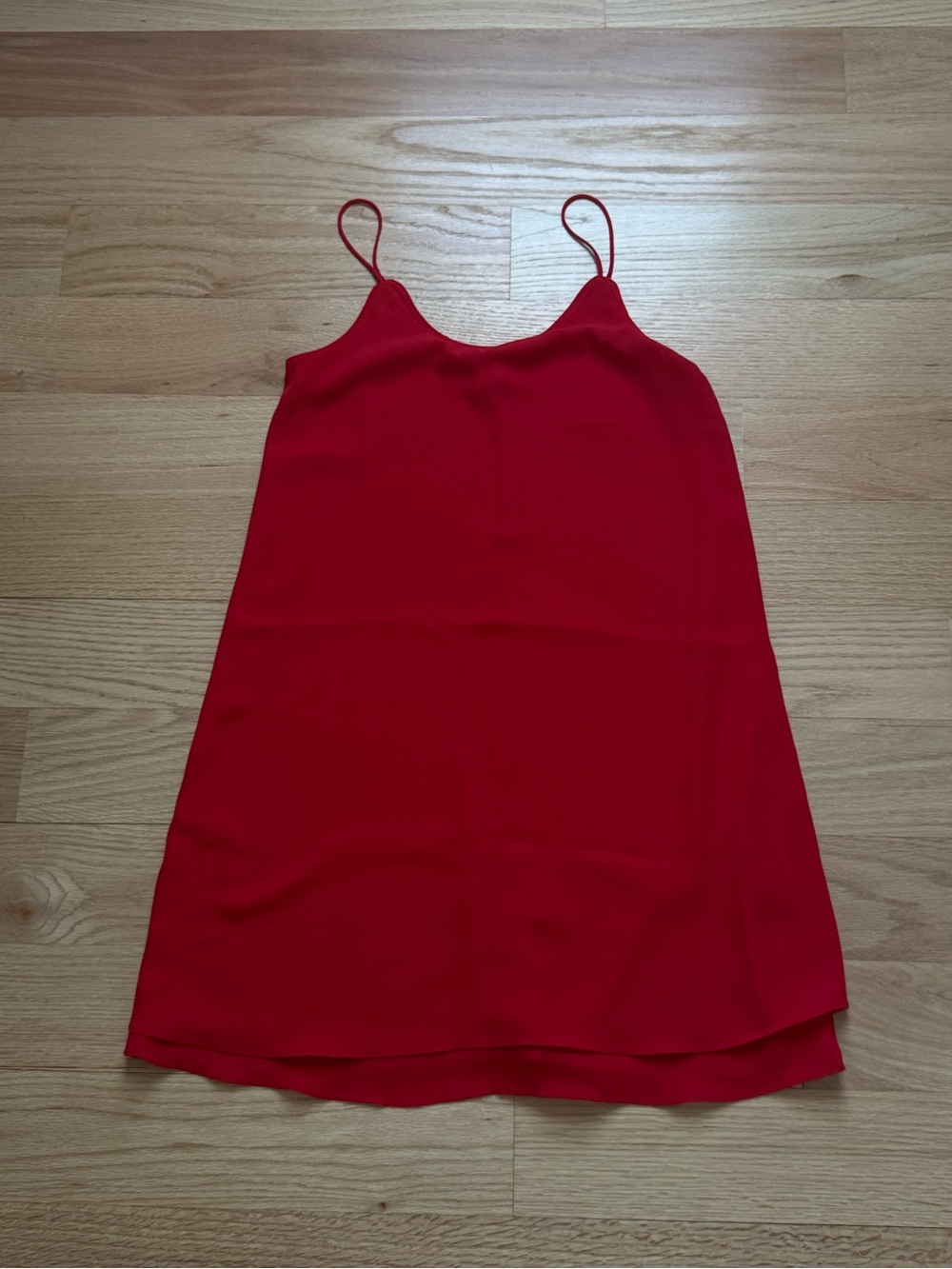 Alya Red Mini Slip Dress
